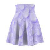 Lavender Water Mark Skater Skirt