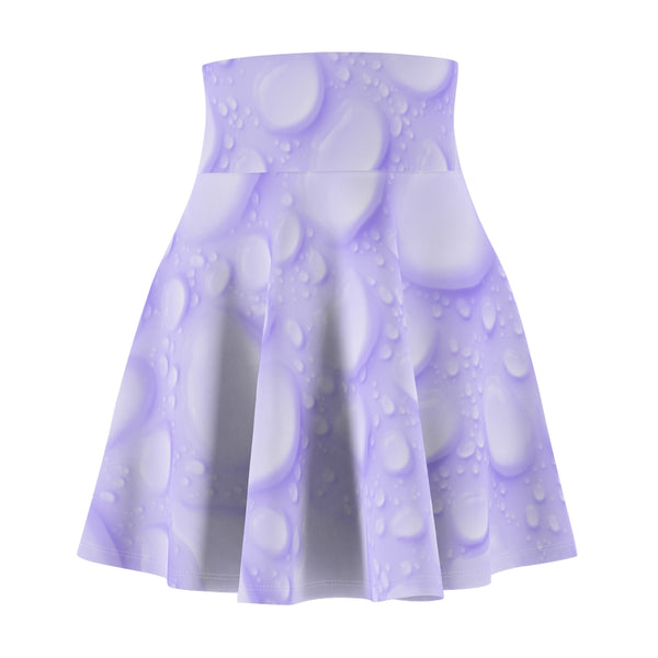 Lavender Water Mark Skater Skirt