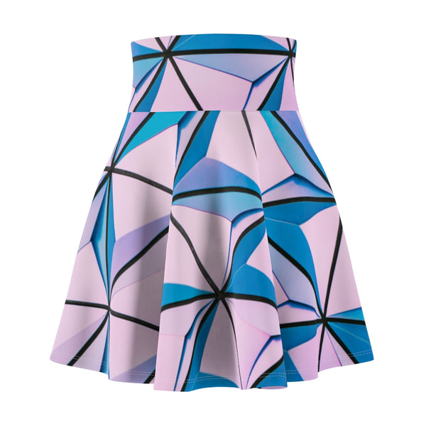 Pastel Geo Skater Skirt