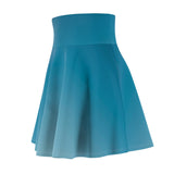 Teal Fade Skater Skirt