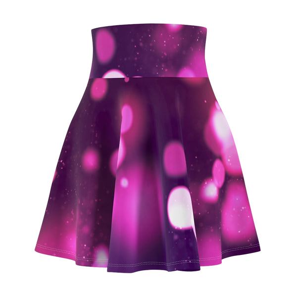 Fuchsia Spot Light Skater Skirt