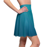 Teal Skater Skirt