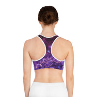 Purple Jewel Sports Bra