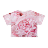 Pink Carnation Crop Tee