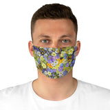 Floral Field Fabric Face Mask