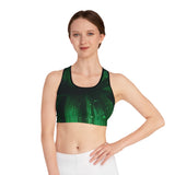 Royal Leaf Sports Bra