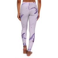Purple Oil Spandex Leggings