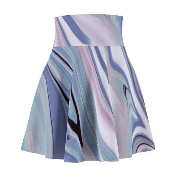 Lavender & Blue Oil Skater Skirt