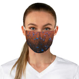 Blue Corn Flower Fabric Face Mask