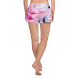 Swirl Frosting Athletic Short Shorts