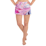 Swirl Frosting Athletic Short Shorts