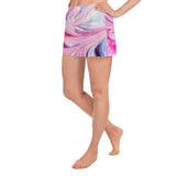 Swirl Frosting Athletic Short Shorts