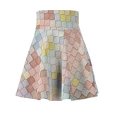 Soft Tiles Skater Skirt