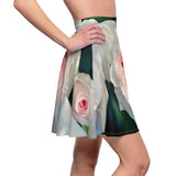 Pale Roses Skater Skirt