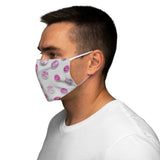 Peppermint Snug-Fit Polyester Face Mask