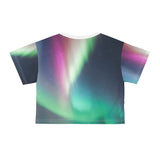 Aurora Lights Crop Tee