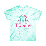 Pale Yellow Logo Tie-Dye Tee, Cyclone