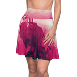 Pink Ink Skater Skirt