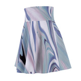 Lavender & Blue Oil Skater Skirt