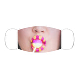 Sweet Lips Snug-Fit Polyester Face Mask