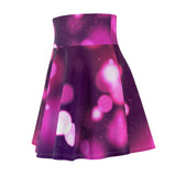Fuchsia Spot Light Skater Skirt