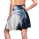 White Flame Skater Skirt
