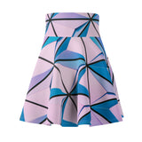 Pastel Geo Skater Skirt