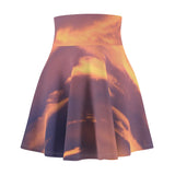 Purple Horizon Skater Skirt