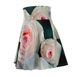 Pale Roses Skater Skirt