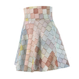 Soft Tiles Skater Skirt
