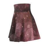Maroon Mist Skater Skirt