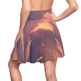 Purple Horizon Skater Skirt