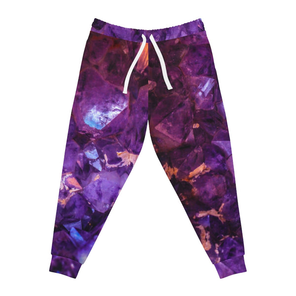 Purple Jewel Athletic Joggers