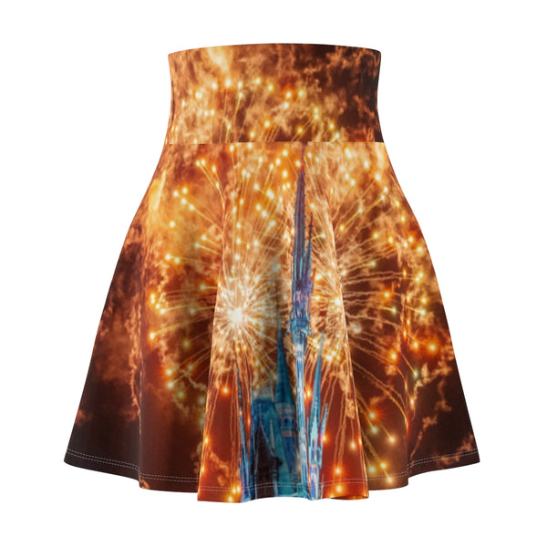Fireworks Castle Skater Skirt