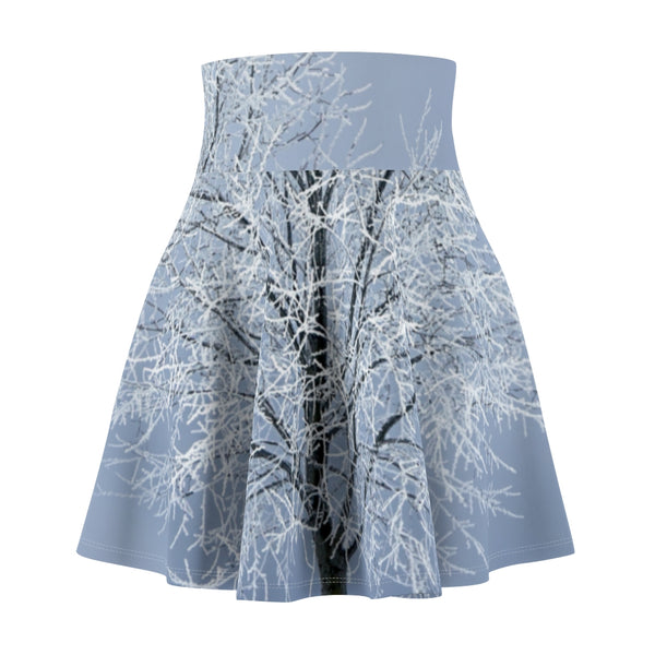 Frosted Branches Skater Skirt