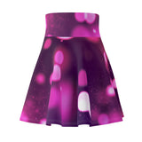 Fuchsia Spot Light Skater Skirt