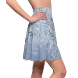 Frosted Branches Skater Skirt