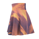 Purple Horizon Skater Skirt