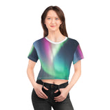 Aurora Lights Crop Tee