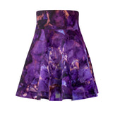 Purple Jewel Skater Skirt