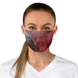 Smokey Rose Fabric Face Mask