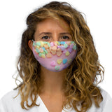 Candy Heart Snug-Fit Polyester Face Mask
