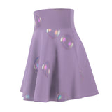 Lavender Bubbles Skater Skirt
