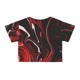 Ruby Paint Crop Tee