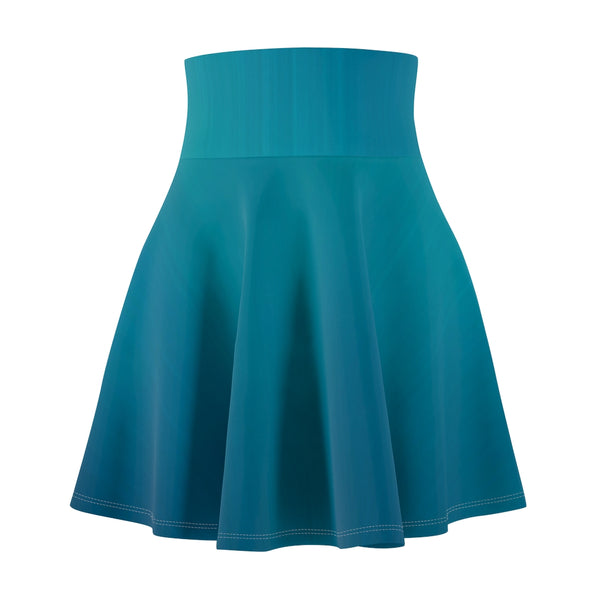 Teal Skater Skirt