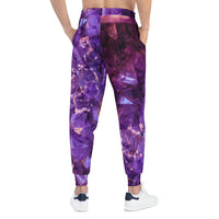 Purple Jewel Athletic Joggers