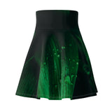 Royal Leaf Skater Skirt