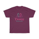 Maroon Logo Heavy Cotton Tee