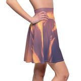 Purple Horizon Skater Skirt