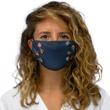 Navy Lollipop Snug-Fit Polyester Face Mask